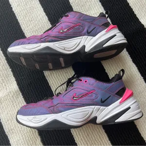 Nike Women's Y2K Purple and Pink Casual Sneakers thumbnail 9