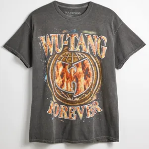 Wu-Tang Forever Graphic Tee Gray Medium Streetwear thumbnail 1