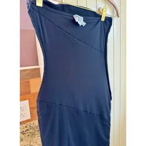 Princess Polly Oscar Black Strapless Ribbed Maxi Dress Bodycon Mermaid US 2 thumbnail 13