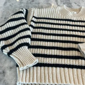 H&M Stripe Sweater thumbnail 3