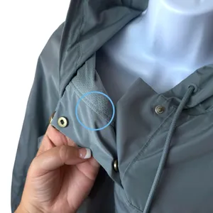 Alo International Anorak Hoodie Cosmic Grey‎ Athletic Outdoors Utility L thumbnail 8