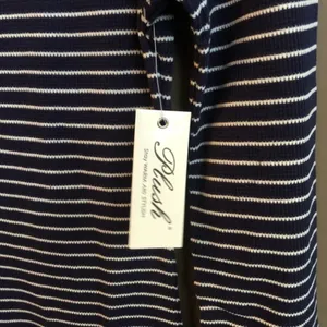 NWT PLUSH Thermal Pj Romper In Navy/cream‎ Small thumbnail 6