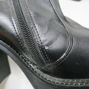 Vintage 90s No Boundaries Black Chunky Heeled Boots - Erin thumbnail 12