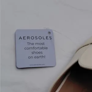Aerosoles Womens Loafer Mules Size 9.5M Ivory Leather Quiet Luxury Comfort Shoes thumbnail 11