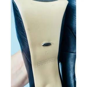 Tony Bianco Jaguar Black Como Leather Platform Ankle Strap Pumps Size 7 thumbnail 4