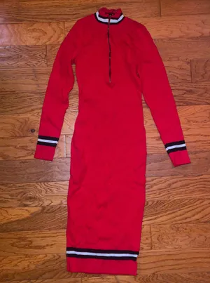 hera collection red soccer dress thumbnail 1