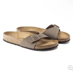 BIRKENSTOCK | Madrid Birkibuc Sandals in‎ Mocha thumbnail 3