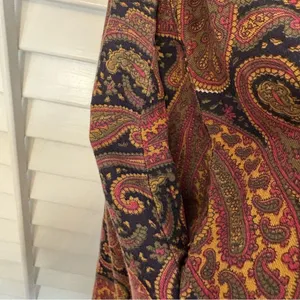 Candace By Ingrid Paisley Midi Dress Size 5/6‎ thumbnail 5