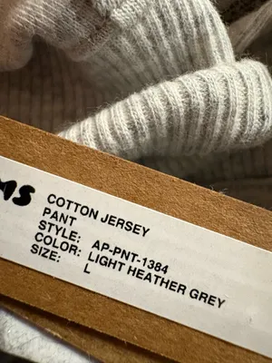 Skims cotton jersey straight leg pant thumbnail 3