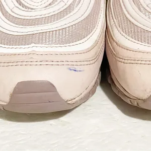 Nike Womens Size 10 Air Max 97 Barely Rose Pink Rare Running Low Top Sneaker thumbnail 2