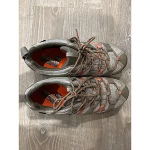 Merrell Mesh Hiking Trail Shoes Lightweight Comfort Outdoor Gray Orange 8.5‎ thumbnail 2