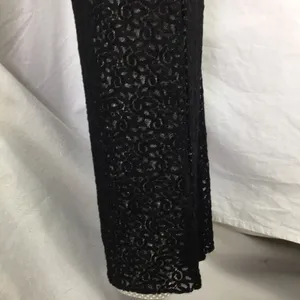 Jessica McClintock Black & Silver Vintage Long Maxi Dress 5-6 thumbnail 7