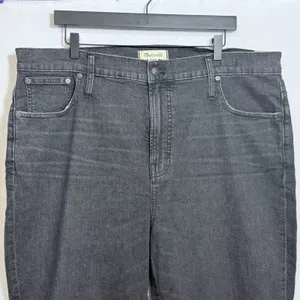 NEW Madewell The Perfect Vintage Crop Jean Summer Wash High Rise Jeans Womens 35 thumbnail 6