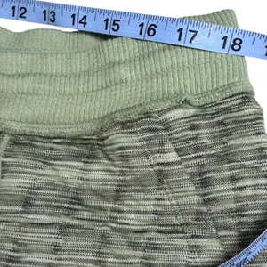 Nike Yoga Therma FIT Luxe Jogger Women 1X Reversible‎ Green Quilted Pants thumbnail 9