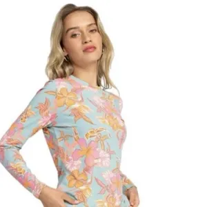 Roxy Sea Skippin LS Rashguard size M thumbnail 3