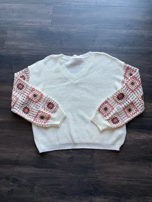 Shein Crochet Sweater thumbnail 2