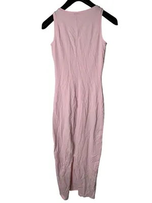 Skims Midi dress pink women's size medium thumbnail 2