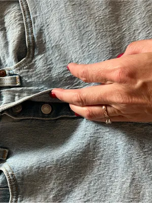 Levi's Light Blue Straight Leg Women's Jeans thumbnail 3