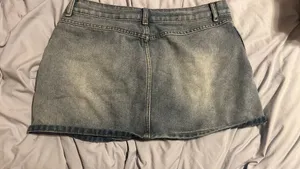 Amazon Blue jean skirt thumbnail 2