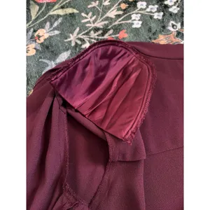 Rimini burgundy open front blazer NWT size 10 Size M thumbnail 6