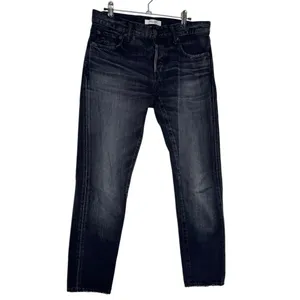 Moussy Vintage Vellflower Tapered Jeans Black‎ thumbnail 3