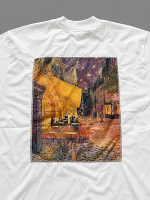 VOX POPULI Brooklyn Book Club Graphic T-Shirt Men’s Medium Cream Oversized Cotton NWT thumbnail 5