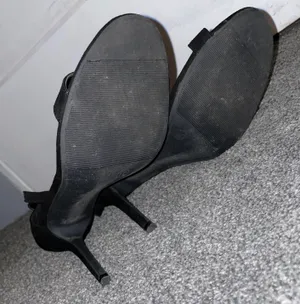 Lulus Black Skinny High Heels thumbnail 5