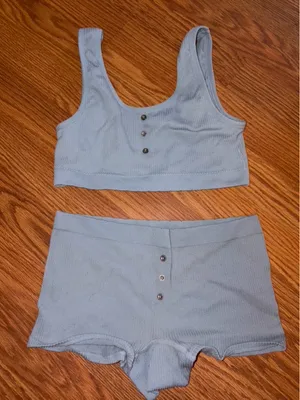 Lucky brand bra + boy short set thumbnail 1