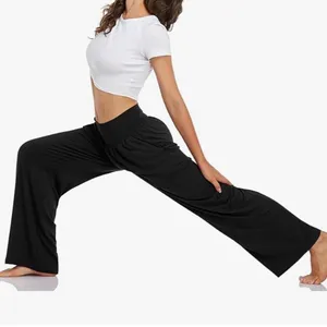 Amazon Women's Casual Loose Wide Leg Cozy Yoga Sweatpants thumbnail 4