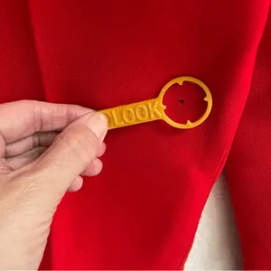 Vintage Bogner Ski Pants Wide Leg Stirrup‎ Red Wool Women's 6 READ thumbnail 12