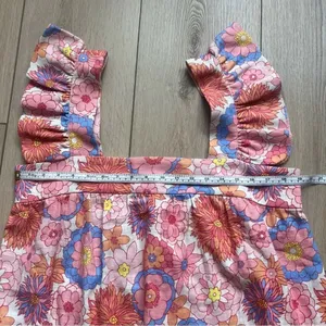 Tuckernuck x Cameran Eubanks Wimberly Folly Floral Hazel Linen Dress Size Large thumbnail 11