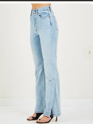 Levi’s Ribcage Split Flare Jeans thumbnail 3