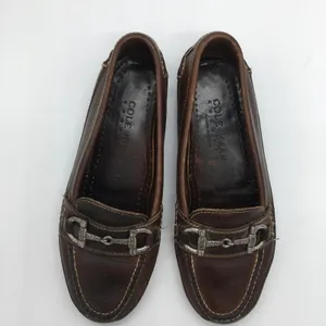 Vintage Cole Haan Country Horsebit Leather Loafers - Brown - 5.5 thumbnail 10