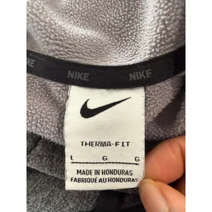 Nike Therma Fit Gray Heathered Hoodie Sweatshirt‎ Therma-FIT Technology Full Zip thumbnail 5