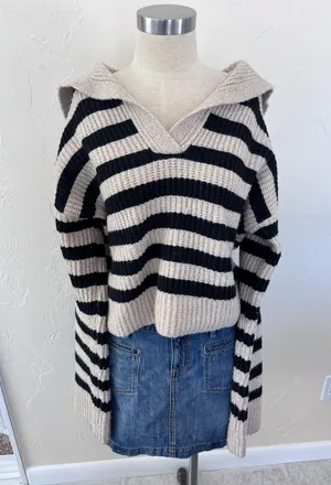 Sincerely Jules striped sweater thumbnail 1