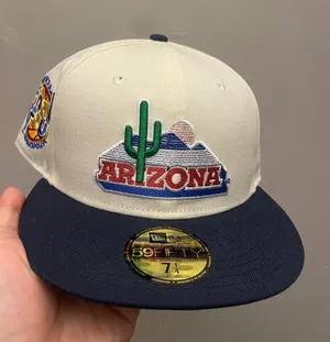 National Collegiate Athletic Association Hat club Arizona wild cats university of Arizona 1997 final four patch size 7 1/4 brand new thumbnail 1