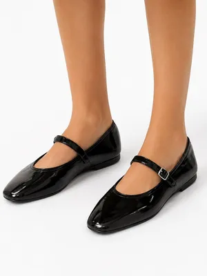 NWT A New Day Black Patent Mary Jane Flats Size 11 thumbnail 10