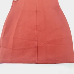 Superdown Jaxie Diamond Mini Dress in Rust XS thumbnail 11