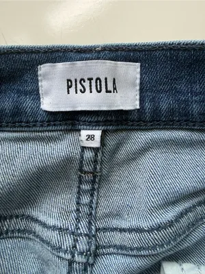 Pistola Kinsley Mid Rise Flare Jeans Size 28 thumbnail 5