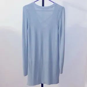 Free People Waterfall Crisscross Hi Lo Tunic Sweater Size Medium thumbnail 10