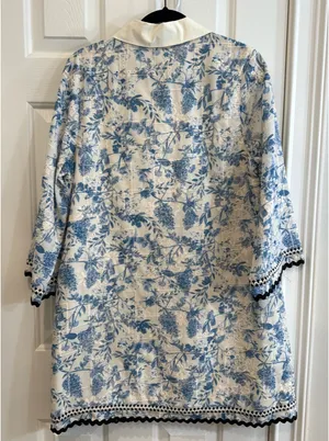 English Factory Timeless Toile Tunic Dress thumbnail 4