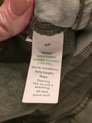 aerie Olive Green Wide-Leg Drawstring Pants Small thumbnail 6