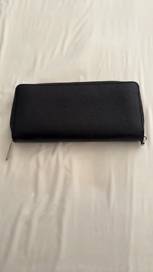 Black Michael Kors Wallet Leather thumbnail 2