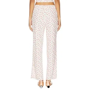 Free People Fresh In Love Floral Lounge Pants Size Medium thumbnail 2