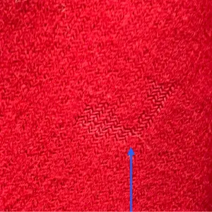 Abercrombie & Fitch Cropped Red Blazer Size XS Wool Blend 2 Button Jacket Preppy thumbnail 8