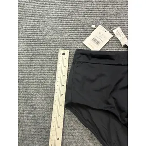 Andie Swim The Wide Band High Waist Bikini Bottom Black XS Classic Sexy AB454 thumbnail 5