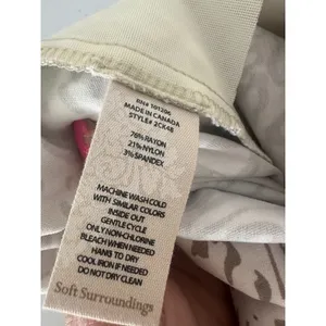 Soft Surroundings XL Womens Pull On Stretch Sarianne Pants‎ Animal Leopard Print thumbnail 6