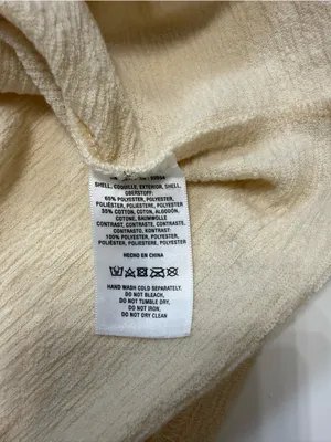 Maeve Anthropologie Cream Puff-Sleeve Knit Top thumbnail 5