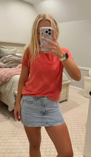 PacSun Skirt Denim thumbnail 1