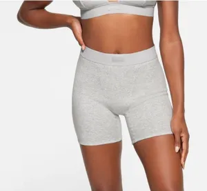 Skims Boyfriend Boxer Light Heather‎ Grey Size M thumbnail 1